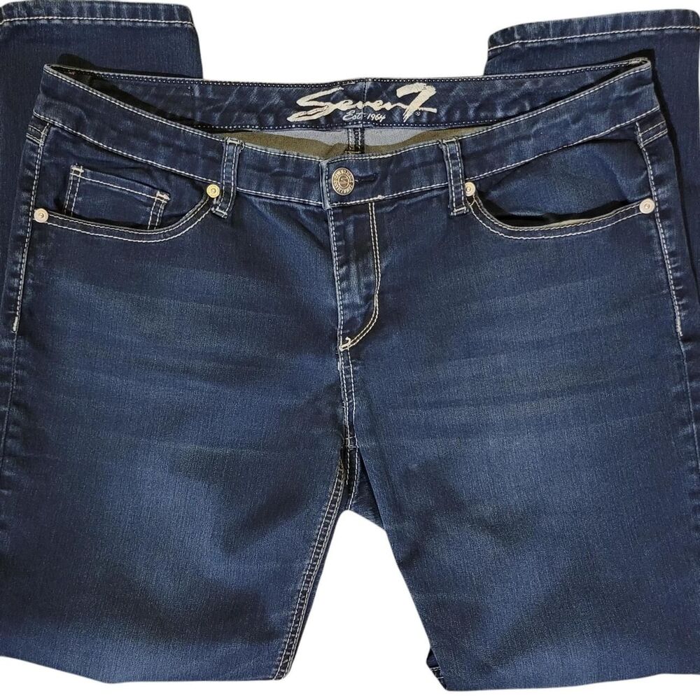 Seven7 Jeans Womens 36W, Straight Skinny